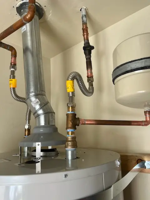 Water heater installation and plumbing repair in Coymack